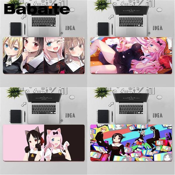 mouse pads & wrist rests babaite kaguya sama love is war silicone large small pad to game keyboards mat
mouse pads & wrist rests babaite kaguya sama love is war silicone large small pad to game keyboards mat