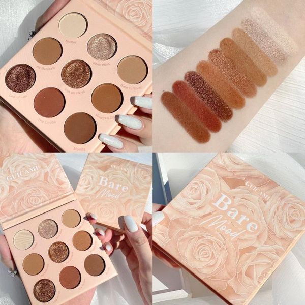 eye shadow travel jiugongge 9-color eyeshadow glitter cherry blossom dry rose pumpkin orange brown plate palette
eye shadow travel jiugongge 9-color eyeshadow glitter cherry blossom dry rose pumpkin orange brown plate palette