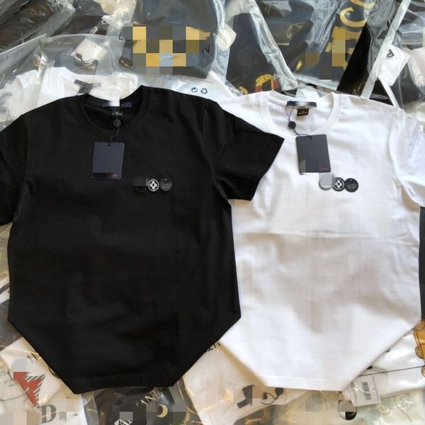 2021 mens fashion t shirt designers men clothing black white tees short sleeve women's casual hip hop streetwear tshirts., White;black
2021 mens fashion t shirt designers men clothing black white tees short sleeve women's casual hip hop streetwear tshirts., White;black