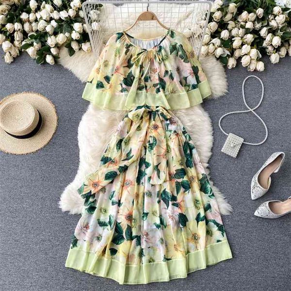 europe style summer elegant women short sleeve floral print fashion party dress female vacation dresses 210428, Black;gray
europe style summer elegant women short sleeve floral print fashion party dress female vacation dresses 210428, Black;gray