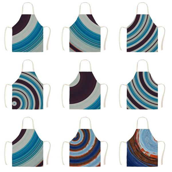 aprons blue striped round apron children kitchen linen printing household cleaning cooking antifouling
aprons blue striped round apron children kitchen linen printing household cleaning cooking antifouling