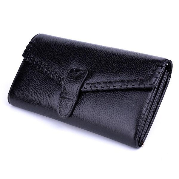 wallets women's genuine leather long clutch zipper wallet large capacity female purse lady purses phone pocket card, Red;black
wallets women's genuine leather long clutch zipper wallet large capacity female purse lady purses phone pocket card, Red;black