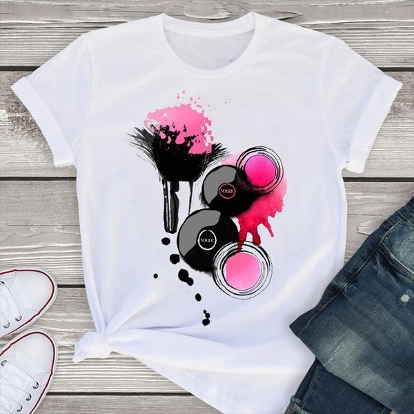 and women graphic fingernail men vogue 3d make up short sleeve print summer shirt clothing female t womens, White;black
and women graphic fingernail men vogue 3d make up short sleeve print summer shirt clothing female t womens, White;black