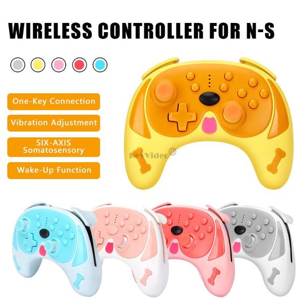game controllers & joysticks wireless gamepad for switch pro console support bluetooth cute animal controller joystick with wake-up
game controllers & joysticks wireless gamepad for switch pro console support bluetooth cute animal controller joystick with wake-up