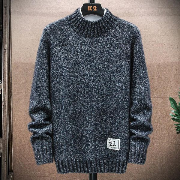men's sweaters 2021 autumn korean version of the trendy loose round neck sweater fashion casual solid color wild thick, White;black
men's sweaters 2021 autumn korean version of the trendy loose round neck sweater fashion casual solid color wild thick, White;black
