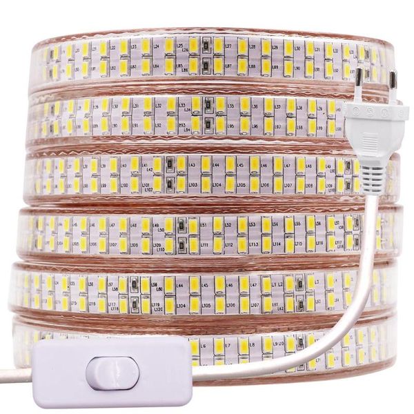 strips smd 5730 super bright led strip ac220v 2835 flexible tape diode 1-100m waterproof ip67 light with switch plug
strips smd 5730 super bright led strip ac220v 2835 flexible tape diode 1-100m waterproof ip67 light with switch plug