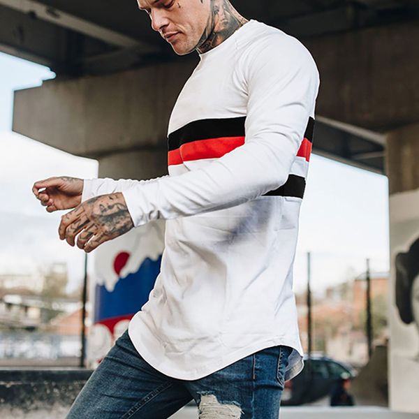 new fashion hip-hop tshirt men patchwork slim fit long sleeve t shirt men o-neck casual t-shirts brand streetwear & tees 210421, White;black
new fashion hip-hop tshirt men patchwork slim fit long sleeve t shirt men o-neck casual t-shirts brand streetwear & tees 210421, White;black