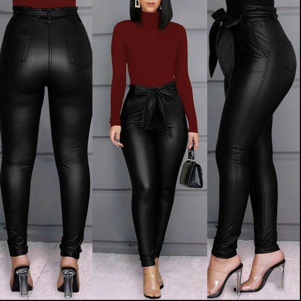 leggings pu leather high womens pants waisted office wear bandage stretchy skinny trousers, Black;white
leggings pu leather high womens pants waisted office wear bandage stretchy skinny trousers, Black;white