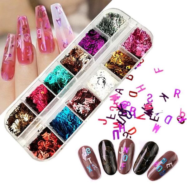 nail art decorations holographic glitter sequins 4mm laser letter shape flakes for gel polish manicure diy accessories, Silver;gold
nail art decorations holographic glitter sequins 4mm laser letter shape flakes for gel polish manicure diy accessories, Silver;gold