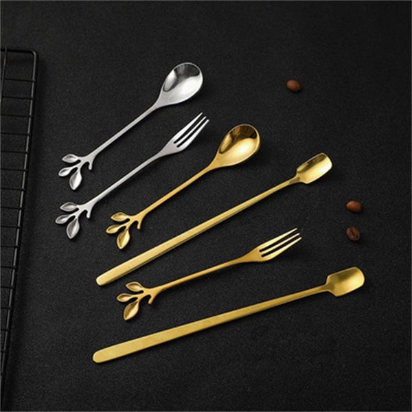 forks stainless steel leaf fork and spoon set ins coffee honey stirring simple fruit dessert creative titanium tableware
forks stainless steel leaf fork and spoon set ins coffee honey stirring simple fruit dessert creative titanium tableware