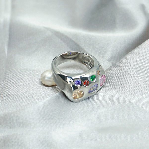 2021 new fashion female ring personality ins senior index finger light luxury niche design gem jewelry accessories, Silver
2021 new fashion female ring personality ins senior index finger light luxury niche design gem jewelry accessories, Silver