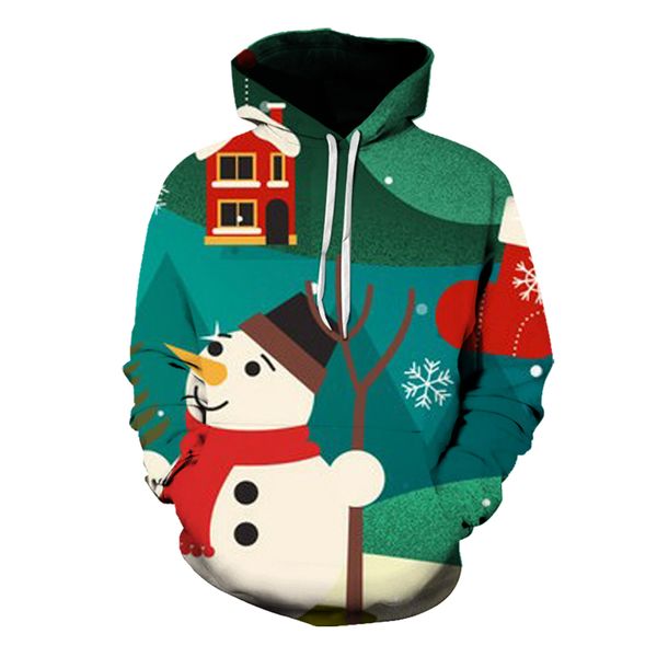 christmas snowman cute pattern hoodie visual impact party punk gothic round neck sweater hoodie, Black
christmas snowman cute pattern hoodie visual impact party punk gothic round neck sweater hoodie, Black