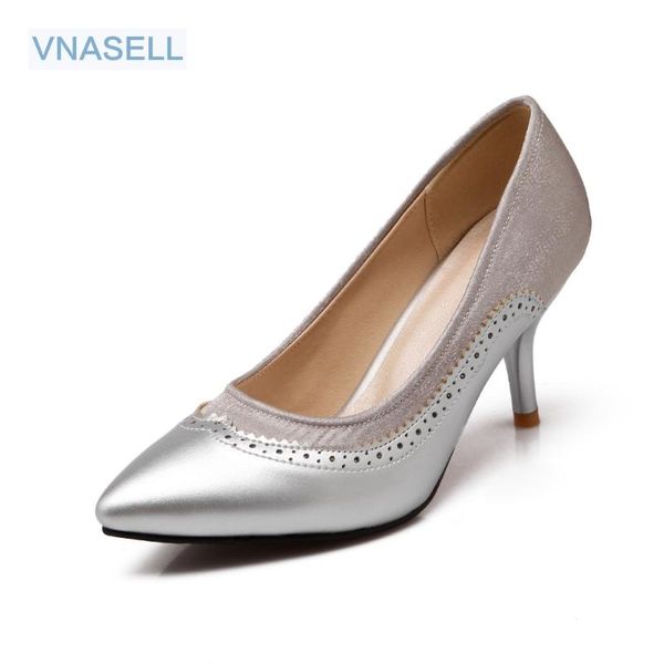 vnasell fashion pu leather + silk women shoes solid lace hollow-out decorative candy color high heels large size 30-50 dress, Black
vnasell fashion pu leather + silk women shoes solid lace hollow-out decorative candy color high heels large size 30-50 dress, Black