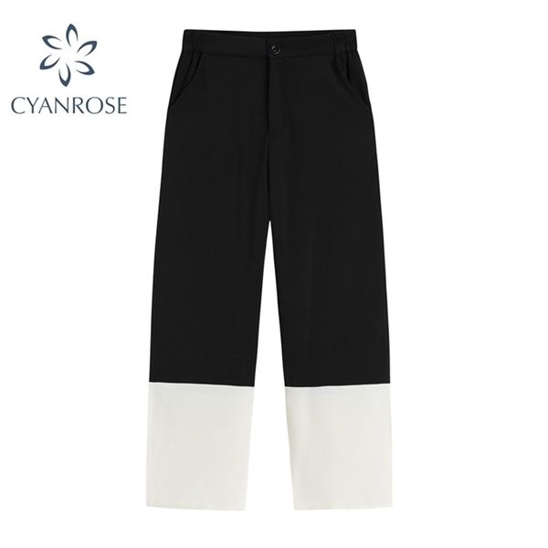 korean high waist wide leg pants spring autumn fashion loose casual vintage straight long daily trousers streetwear fall 210515, Black;white
korean high waist wide leg pants spring autumn fashion loose casual vintage straight long daily trousers streetwear fall 210515, Black;white