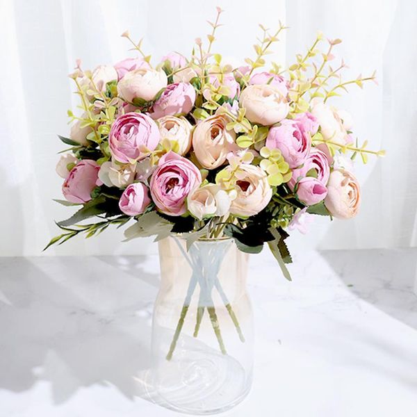 decorative flowers & wreaths silk roses artificial bridal small bouquet for home wedding christmas decoration plastic fake deco
decorative flowers & wreaths silk roses artificial bridal small bouquet for home wedding christmas decoration plastic fake deco