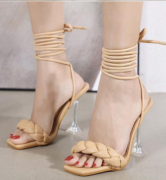 sandals 2022 summer fashion design weave women transparent strange high heels ladies open toe shoes zapatos mujer, Black
sandals 2022 summer fashion design weave women transparent strange high heels ladies open toe shoes zapatos mujer, Black