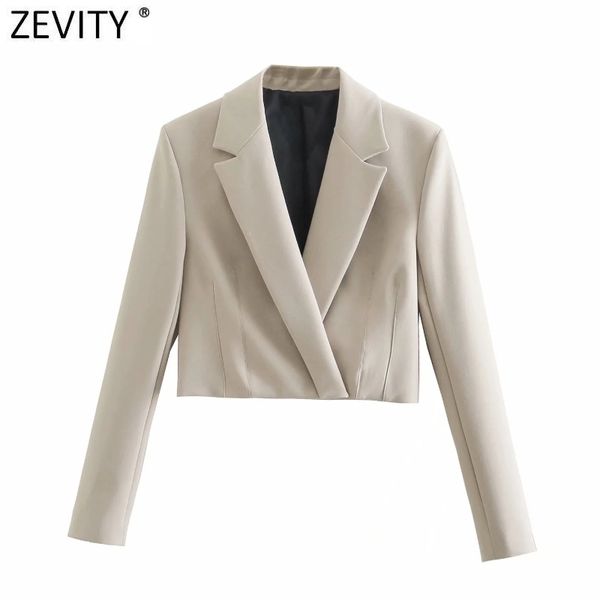 zevity women fashion notched collar short fitting blazer coat office lady slim business suits female chic summer sw714 210419, White;black
zevity women fashion notched collar short fitting blazer coat office lady slim business suits female chic summer sw714 210419, White;black