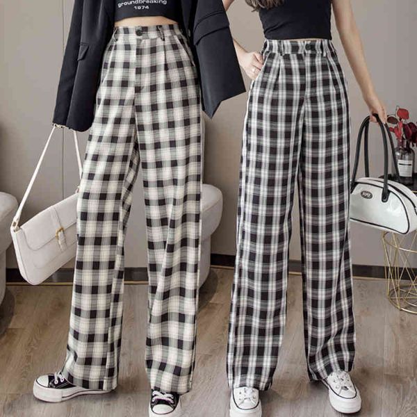 women's two piece pants high waist women plaid loose summer casual straight full pure cotton wide leg fashion pocket trousers new, White
women's two piece pants high waist women plaid loose summer casual straight full pure cotton wide leg fashion pocket trousers new, White