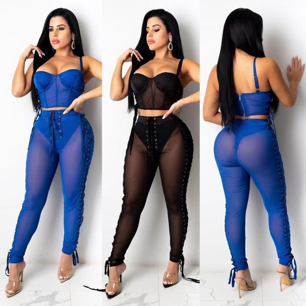 women's jumpsuits & rompers women lace up pants black see through mesh leggings night club two pieces set, Black;white
women's jumpsuits & rompers women lace up pants black see through mesh leggings night club two pieces set, Black;white
