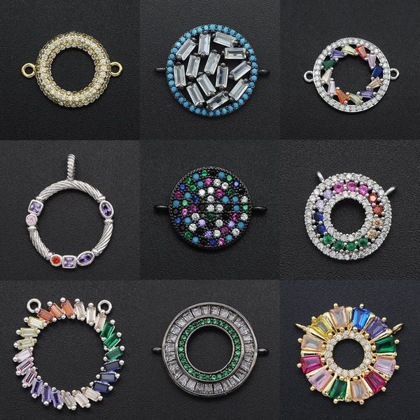 charms fabulous diy geometric cz wholesale rainbow round necklace pendant cubic zircon scallop connector for jewelry making, Bronze;silver
charms fabulous diy geometric cz wholesale rainbow round necklace pendant cubic zircon scallop connector for jewelry making, Bronze;silver