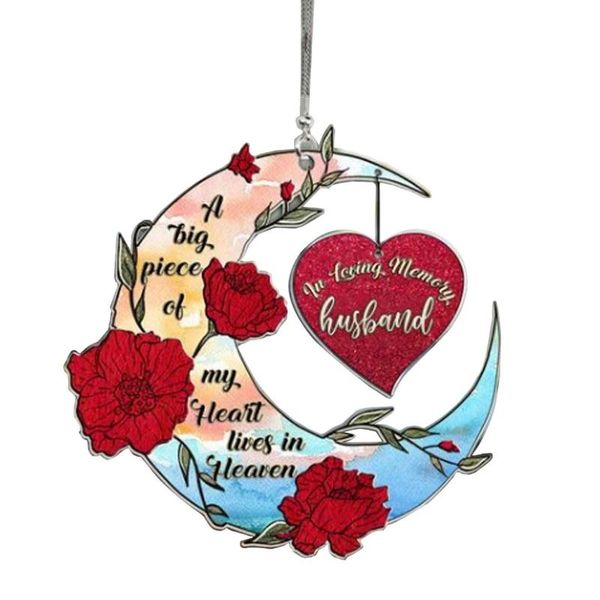 decorative objects & figurines acrylic painted heart rose moon hanging pendant memorial husband birthday gift decoration home bedroom car
decorative objects & figurines acrylic painted heart rose moon hanging pendant memorial husband birthday gift decoration home bedroom car