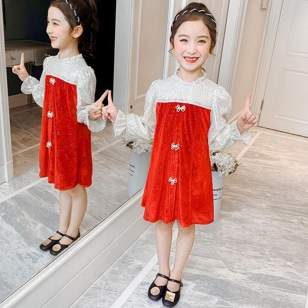 girl's dresses a-line dress for girls fashion patchwork with sequied party wedding clothes princess spring autumn red blue shinny costu, Red;yellow
girl's dresses a-line dress for girls fashion patchwork with sequied party wedding clothes princess spring autumn red blue shinny costu, Red;yellow