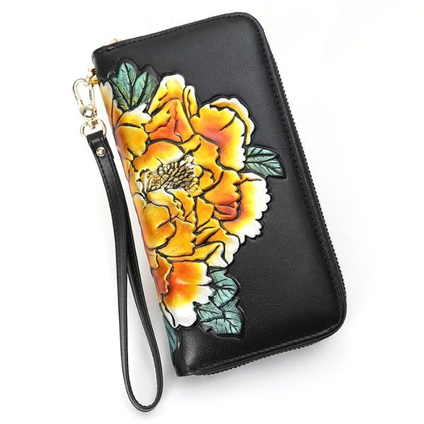 wallets flroal wallet female genuine leather coin purse luxury designer women 2021 long purses, Red;black
wallets flroal wallet female genuine leather coin purse luxury designer women 2021 long purses, Red;black