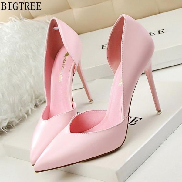 dress shoes bigtree women pumps high heels 2021 spring pink pointed toe ladies, Black
dress shoes bigtree women pumps high heels 2021 spring pink pointed toe ladies, Black