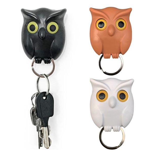 10pcnew creative wall door mounted night owl magnetic plastic hanging key holder hook storage rack home decorative keychain 6.1x5cm, Silver
10pcnew creative wall door mounted night owl magnetic plastic hanging key holder hook storage rack home decorative keychain 6.1x5cm, Silver