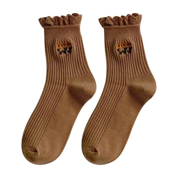 socks & hosiery design 2021 women solid color flower embroidery cotton korean style middle tube girl japanese retro fashion sweet soft, Black;white
socks & hosiery design 2021 women solid color flower embroidery cotton korean style middle tube girl japanese retro fashion sweet soft, Black;white