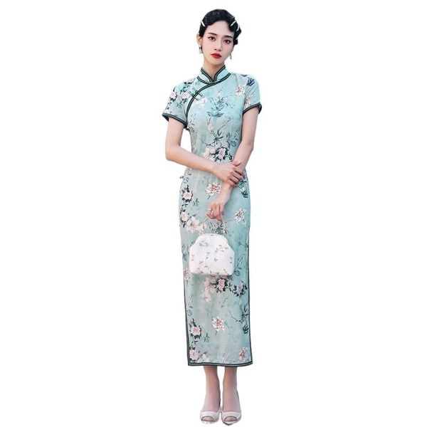 decorative objects & figurines cy slim-fit elegant retro style floral short sleeve improved cheongsam long
decorative objects & figurines cy slim-fit elegant retro style floral short sleeve improved cheongsam long