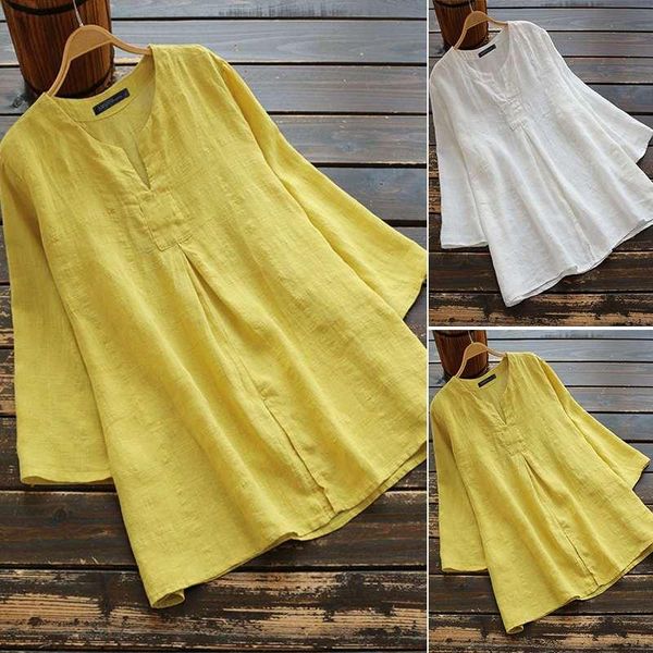 women's blouses & shirts pipimother women blouse female shirt casual cotton linen solid blusas ladies work office plain tunic plus siz, White
women's blouses & shirts pipimother women blouse female shirt casual cotton linen solid blusas ladies work office plain tunic plus siz, White