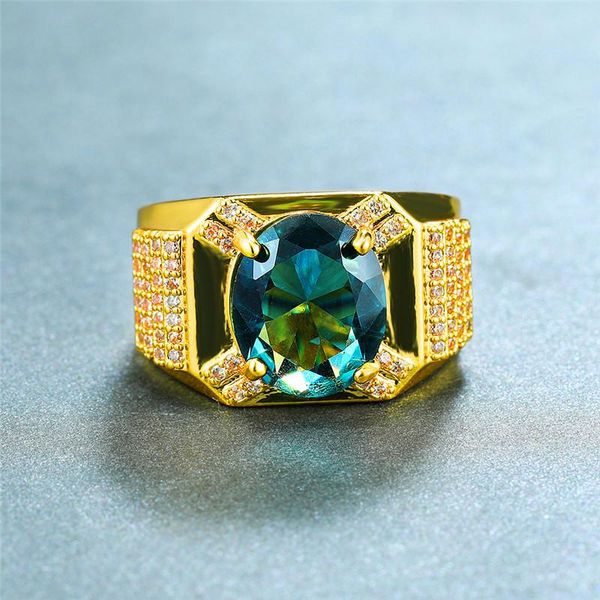 wedding rings gorgeous female male crystal blue ring luxury zircon stone gold big oval engagement for men women, Slivery;golden
wedding rings gorgeous female male crystal blue ring luxury zircon stone gold big oval engagement for men women, Slivery;golden