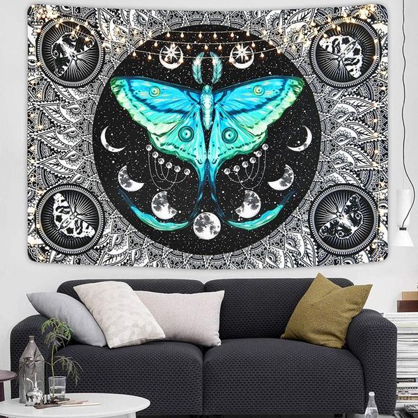 tapestries moth tapestry moon phase evil eyes stars black white wall hanging for room
tapestries moth tapestry moon phase evil eyes stars black white wall hanging for room