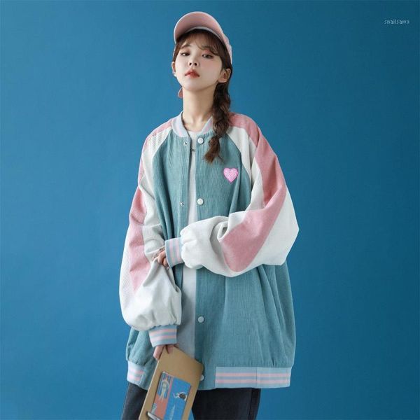 women's jackets 2021 spring autumn jacket women's tide loose korean version of the all-match baseball uniform harajuku style teenag, Black;brown
women's jackets 2021 spring autumn jacket women's tide loose korean version of the all-match baseball uniform harajuku style teenag, Black;brown