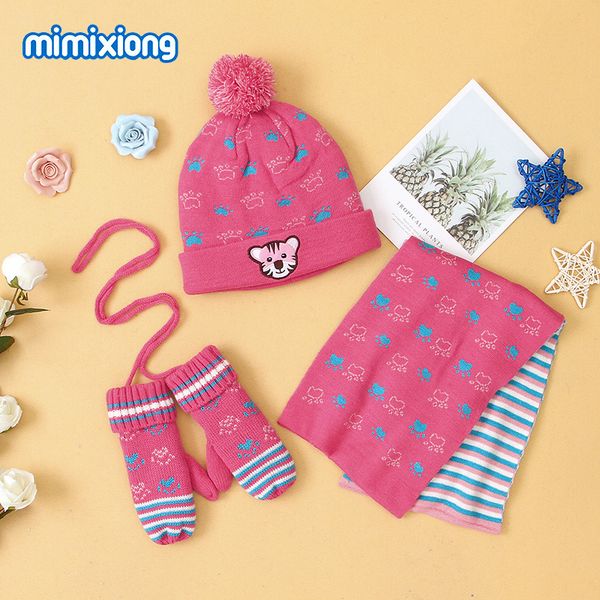 factory wholesale children's winter cartoon tiger warm plush boys and girls scarf hat gloves three piece set, Yellow
factory wholesale children's winter cartoon tiger warm plush boys and girls scarf hat gloves three piece set, Yellow