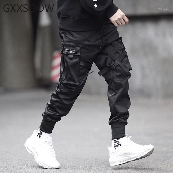 men's pants 2021 men multi-pocket harem pant hip trousers streetwear sweatpants male casual fashion ribbon design mg363, Black
men's pants 2021 men multi-pocket harem pant hip trousers streetwear sweatpants male casual fashion ribbon design mg363, Black