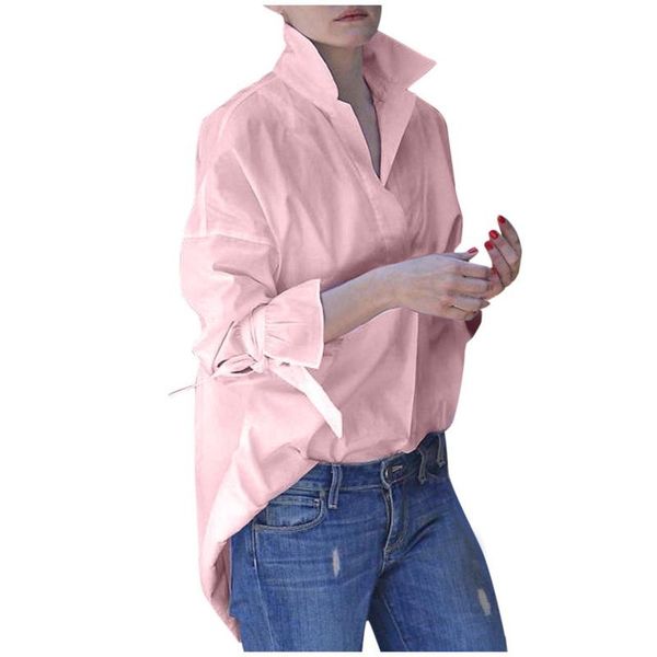 women's blouses & shirts oversized shirt casual harajuku solid color elegant business long sleeve white ropa mujer verano 2021
women's blouses & shirts oversized shirt casual harajuku solid color elegant business long sleeve white ropa mujer verano 2021