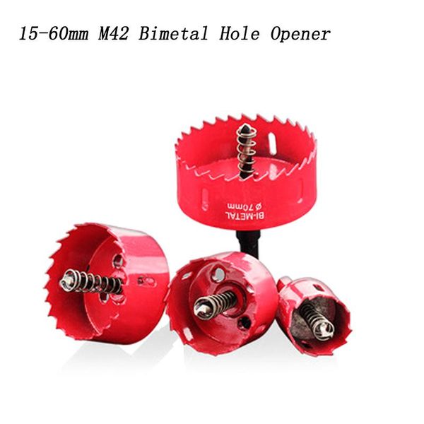 professional drill bits 16-60mm m42 bi-metal wood hole saws bit for woodworking diy cutter opener tool gypsum plastics
professional drill bits 16-60mm m42 bi-metal wood hole saws bit for woodworking diy cutter opener tool gypsum plastics