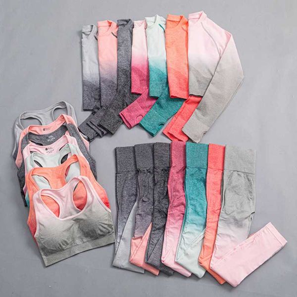 yoga outfit 2/3 pcs women gym set suit workout clothes sport for woman fitness leggings push up bra seamless shorts sportswear
yoga outfit 2/3 pcs women gym set suit workout clothes sport for woman fitness leggings push up bra seamless shorts sportswear