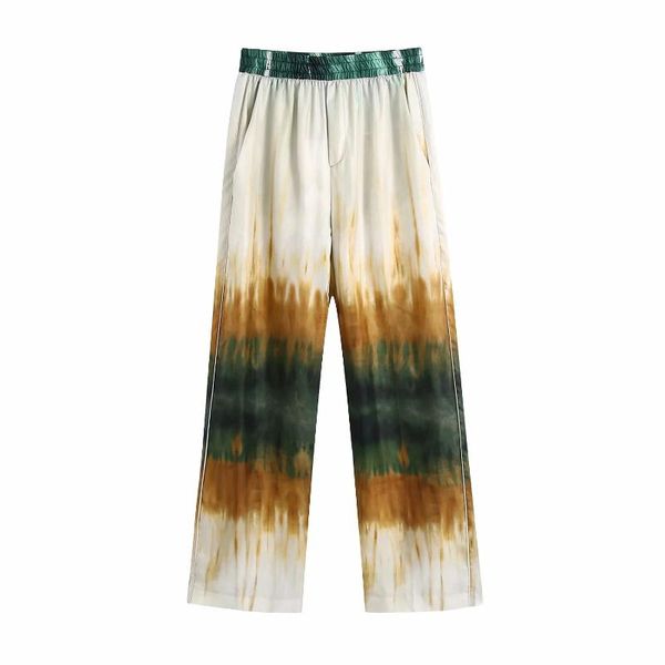 women's pants & capris xnwmnz za women straight loose tie dye high waist female pocket fashion streetwear elastic trousers for lady, Black;white
women's pants & capris xnwmnz za women straight loose tie dye high waist female pocket fashion streetwear elastic trousers for lady, Black;white