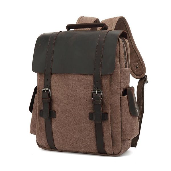 backpack fashion leather canvas men school bag military women rucksack male knapsack bagpack mochila
backpack fashion leather canvas men school bag military women rucksack male knapsack bagpack mochila