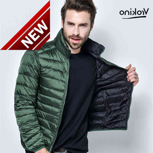 winter warm men's vrokino brand light down jacket 90% white duck hooded men ultra comfort, Black
winter warm men's vrokino brand light down jacket 90% white duck hooded men ultra comfort, Black