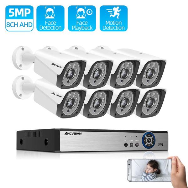 h.265 8ch dvr kit home security surveillance alarm system 5mp cctv outdoor waterpfoof ahd camera wifi motion face detection wireless kits
h.265 8ch dvr kit home security surveillance alarm system 5mp cctv outdoor waterpfoof ahd camera wifi motion face detection wireless kits