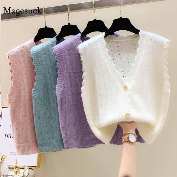women's vests women sleeveless cardigan knitted vest single breasted solid 2021 autumn and winter female loose jacket 11949, Black;white
women's vests women sleeveless cardigan knitted vest single breasted solid 2021 autumn and winter female loose jacket 11949, Black;white