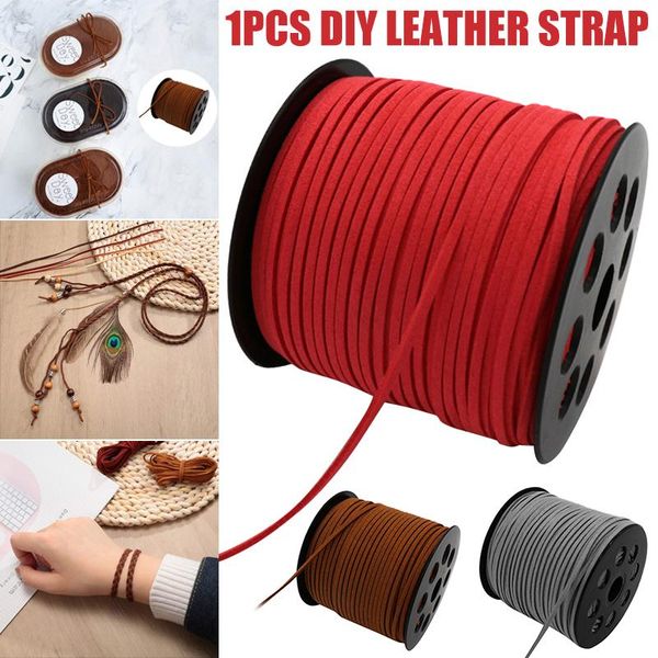 yarn diy 2.7mm suede cord 100 yard flat faux leather for necklace bracelet jewelry making beading tp-, Black;white
yarn diy 2.7mm suede cord 100 yard flat faux leather for necklace bracelet jewelry making beading tp-, Black;white