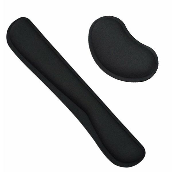 mouse pads & wrist rests 2pc premium memory foam keyboard support bar and rest set 
mouse pads & wrist rests 2pc premium memory foam keyboard support bar and rest set