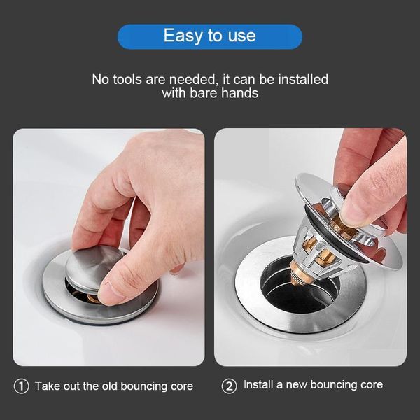 other bath & toilet supplies bounce core -up drain filter kitchen stainless steel push-type hair ser washing basin bathroom accessori
other bath & toilet supplies bounce core -up drain filter kitchen stainless steel push-type hair ser washing basin bathroom accessori