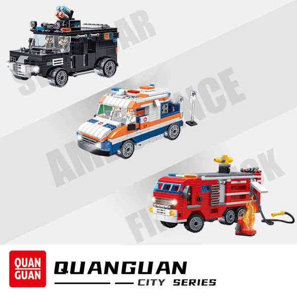 city series 6-in-2 sets bricks toy fire rescue team ambulance 911 swat police car building blocks truck mode children boys gifts g1204
city series 6-in-2 sets bricks toy fire rescue team ambulance 911 swat police car building blocks truck mode children boys gifts g1204