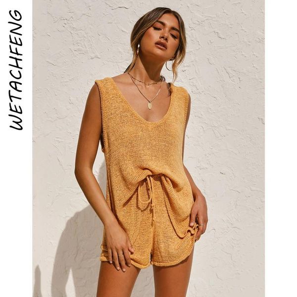 women's tracksuits fashion two piece set women knit v neck sweaters and shorts outfits slim summer 2021 casual 2 female clothes, Gray
women's tracksuits fashion two piece set women knit v neck sweaters and shorts outfits slim summer 2021 casual 2 female clothes, Gray